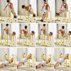 Split Single P arallel Bars Outdoor Fitness Equipment Support c
