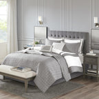 Home Essence Lawrence 8 Piece Comforter and Coverlet Set Collection
