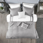 Home Essence Lawrence 8 Piece Comforter and Coverlet Set Collection