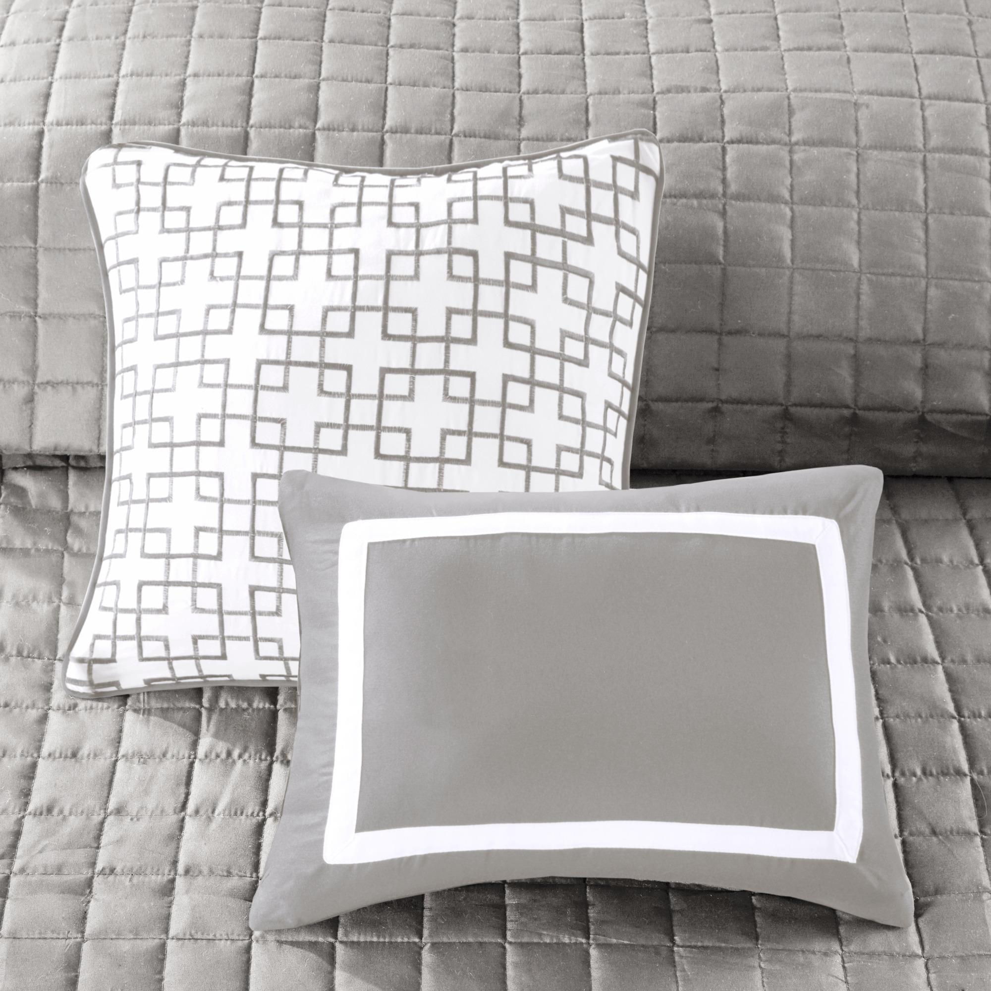 Home Essence Lawrence 8 Piece Comforter and Coverlet Set Collection
