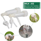 mapotad 7l goat pulsation vacuum electric milking machine, automatic portable pulse breast pump with 2 teat cups stainless steel bucket for goat
