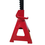 1 Pair of 12 Ton Jack Stands Truck Car Emergency Lift Tool Red Q235 Steel