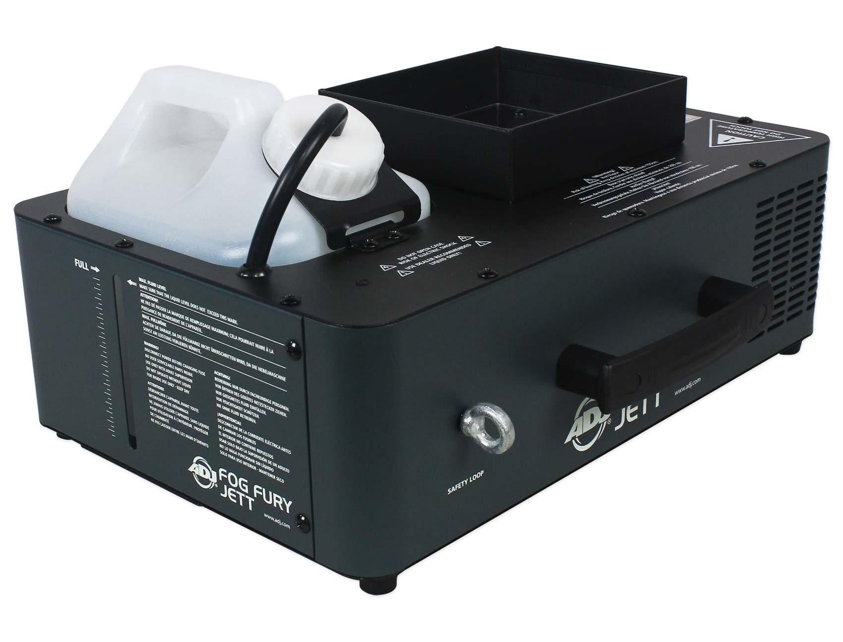 American DJ Fog Fury Jett 700W Vertical Fog Machine w/12 LED+DMX+Remote+RockShip