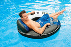 River Run 1 Person Floating Tube (6 Pack) &amp; River Run Lounge (4 Pack)