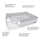 Reddy Indoor/Outdoor Dog Bed, Olive