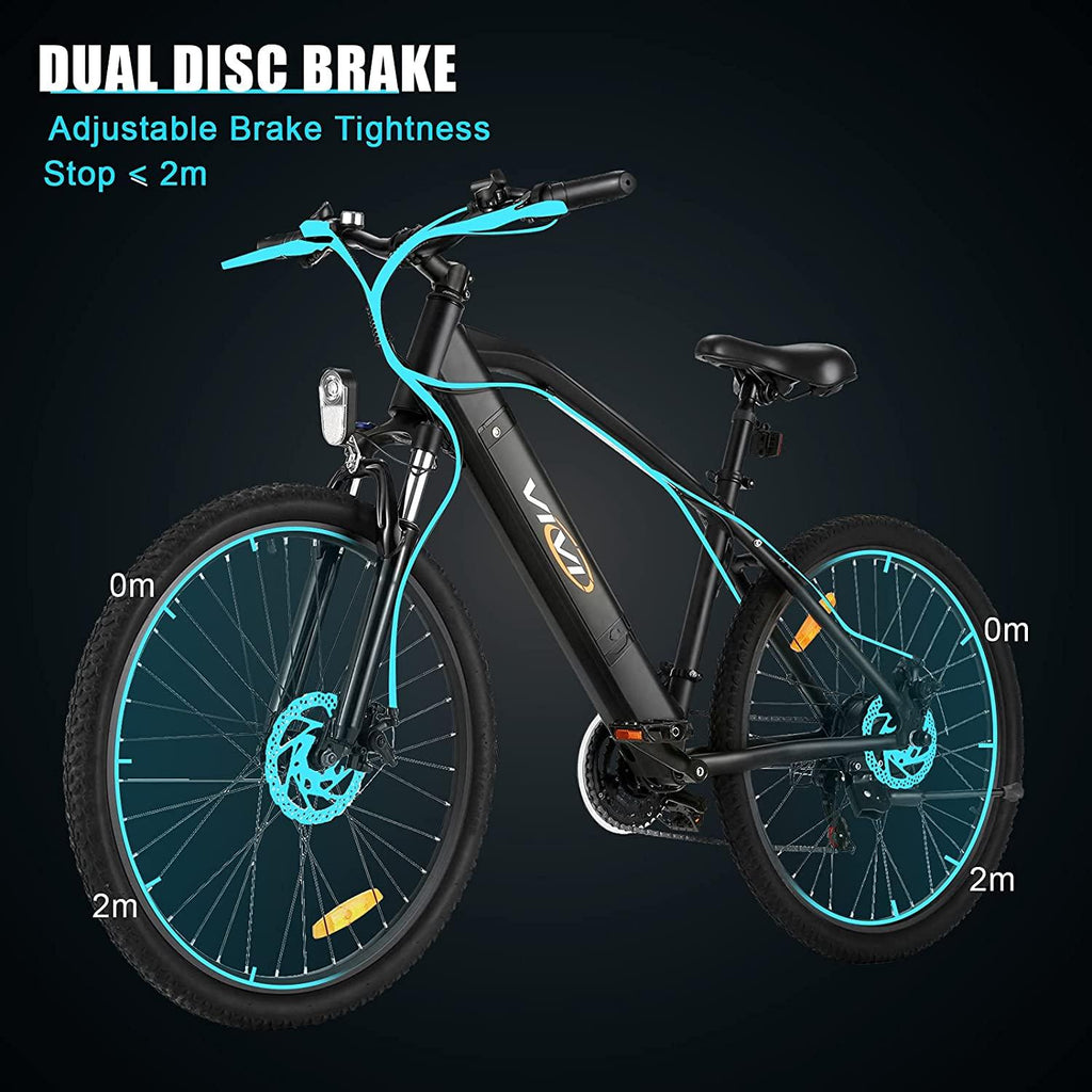 Electric Bike for Adult, Vivi 26" Electric Mountain Bikes 250W/350w Motor Electric Bicycle for Adults, E-Bike for Men &amp; Women, Professional  21 Speed Gears with Removable Lithium-Ion Battery