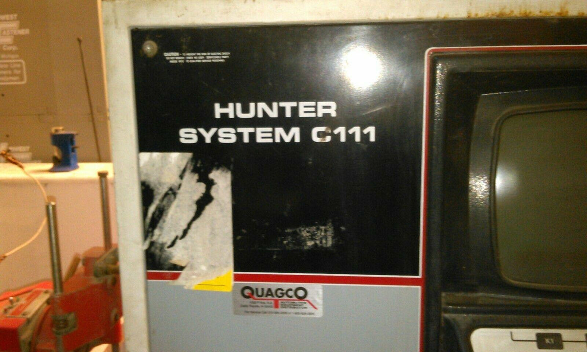 HUNTER C111 ALIGNMENT SYSTEM