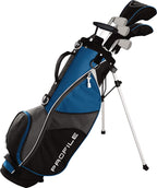 Wilson Profile JGI Junior LarComplete Golf Club Set Blue, Left Hand