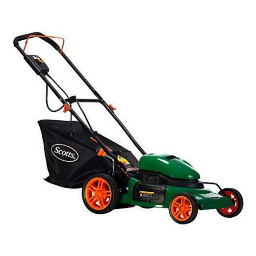 50620S 20-Inch Steel Deck 12-Amp Corded Electric Lawn Mower, Black