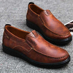 Casual Business Soft Leather Loafers