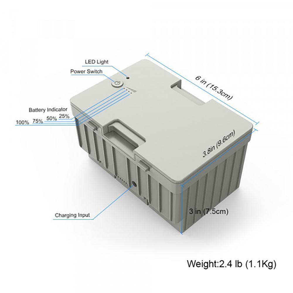 173 WH Snap-in Rechargeable Battery for X30C/X40C/X50C Coolers