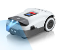 Robot Lawn Mower Full Band RTK+4-Eye Vision Robotic Lawnmower, Automatic Mapping, 20 Multi-Zone Management, Accurate Obstacle Avoidance, Intelligent Path Planning- No Wire Mower, 0.22 Acre