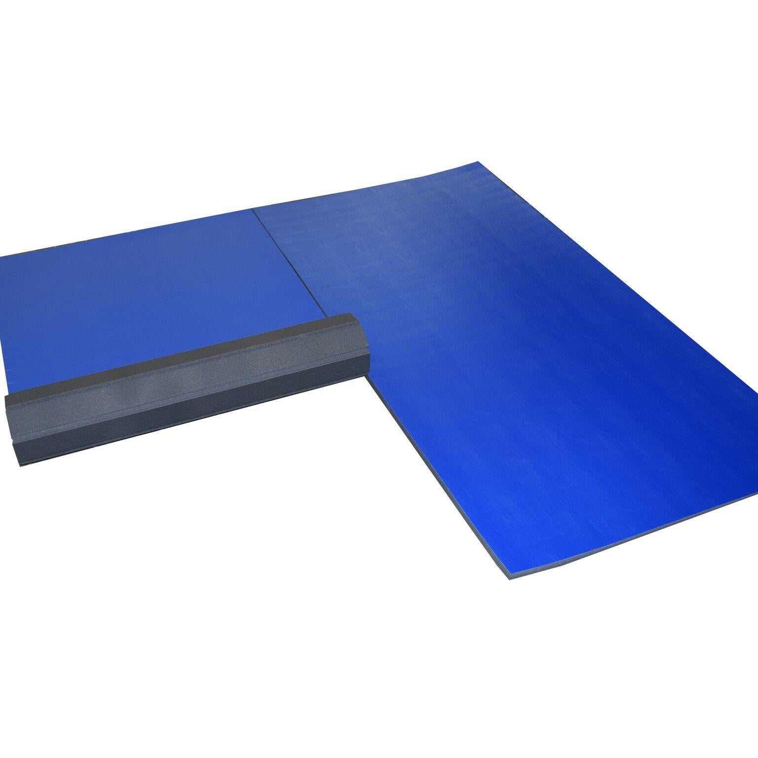 Flexi-Roll Home Wrestling Mat-No Marks, 10'x10', Royal Blue