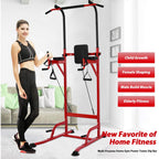 Multi-functional single and parallel bars stand household pull-up fitness device