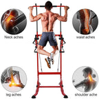 Multi-functional single and parallel bars stand household pull-up fitness device