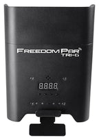 (4) Chauvet DJ Freedom Par Tri-6 Wireless DMX Rechargeable Up-Lights+Club Table
