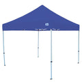 10 ft. x 10 ft. White Frame  Instant Pop Up Tent with Blue Cover