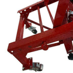 300lb Motorcycle Hydraulic Lifting Platform Red