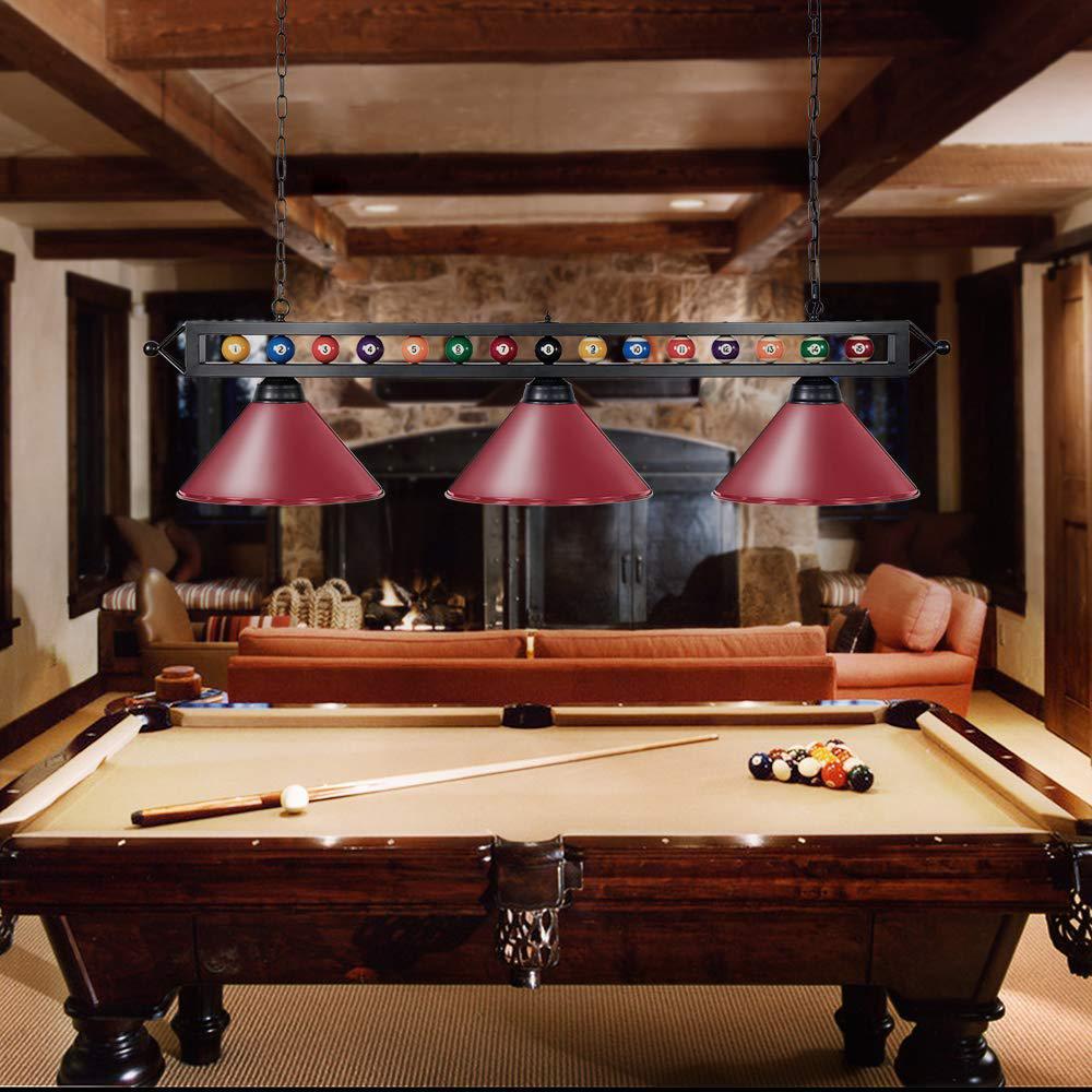 Pool Table Light for 7 ft., 8ft. Billiard Table