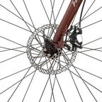Hiland Road Hybrid Bike Urban City Commuter Bicycle with Disc Brake for Men Comfortable Bicycle 700C Wheels 24 speeds Bikes Red 53cm