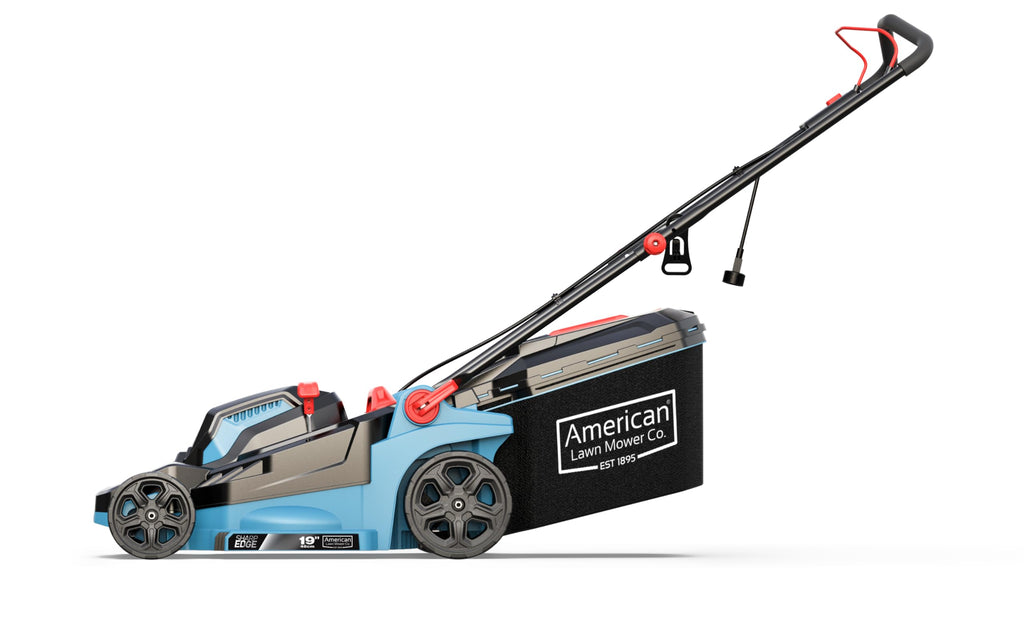 51319 19-inch 13-Amp Corded Electric Push Lawn Mower with Grass Bag