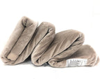 Sunbeam - Queen Size Heated Blanket Luxurious Velvet Plush with 2 Digital Controllers and Auto-Off Feature - 5yr Warranty (Mushroom Beige)