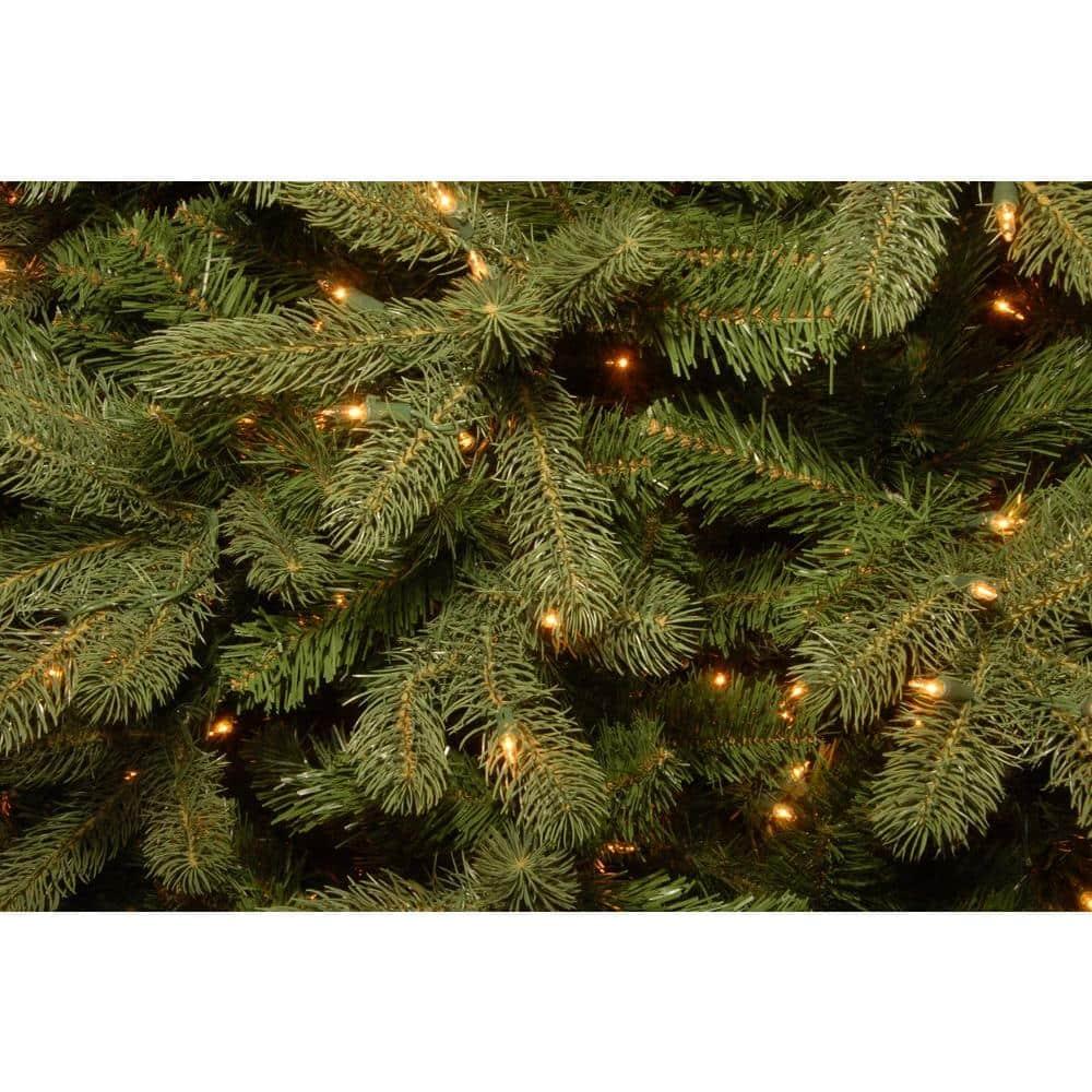 7.5 ft. Downswept Douglas Fir Artificial Christmas Tree with Dual Color LED Lights