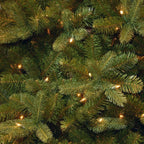 7.5 ft. Downswept Douglas Fir Artificial Christmas Tree with Dual Color LED Lights