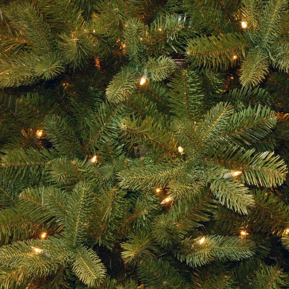 7.5 ft. Downswept Douglas Fir Artificial Christmas Tree with Dual Color LED Lights