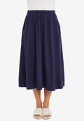 soft ease midi skirt
