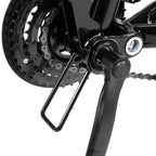 Campingsurvivals 26 inch 21 Speed Folding Mountain Bike High Carbon Steel, Black
