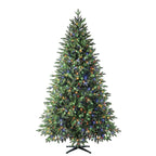 Holiday Time Prelit 900 Fairy LED Color-Changing Lights, Berkley Fir Artificial Christmas Tree, 7.5'