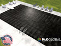 swimming pool covers above or in-ground rectangle pool net leaf covers