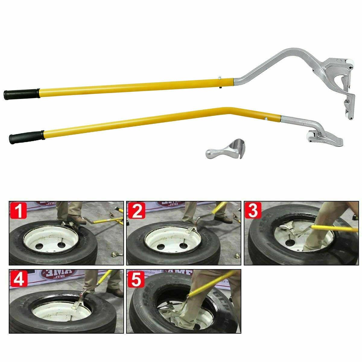 17.5" to 24" Tire Changer Mount Demount Tool Tools Tubeless Truck Bead Goplus