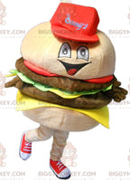 Very Realistic Giant Burger BIGGYMONKEYMascot Costume