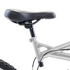Dual Suspension Mountain Bike, 26 in wheels, 18 in frame, Men's Bike, Silver