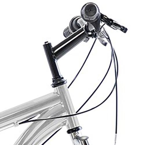 Dual Suspension Mountain Bike, 26 in wheels, 18 in frame, Men's Bike, Silver