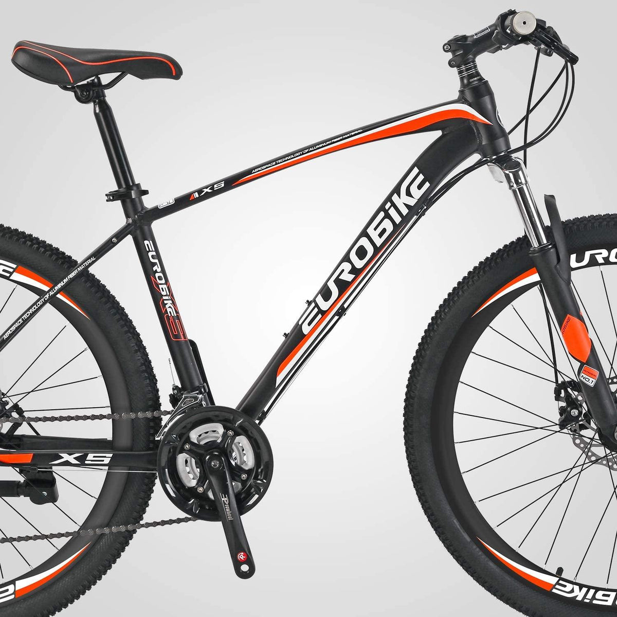 YH-X5 Mountain Bike Aluminum Frame 27.5 inch Wheels 21 Speed Shifter Dual Disc Brakes Front Suspension Bicycle for Mens