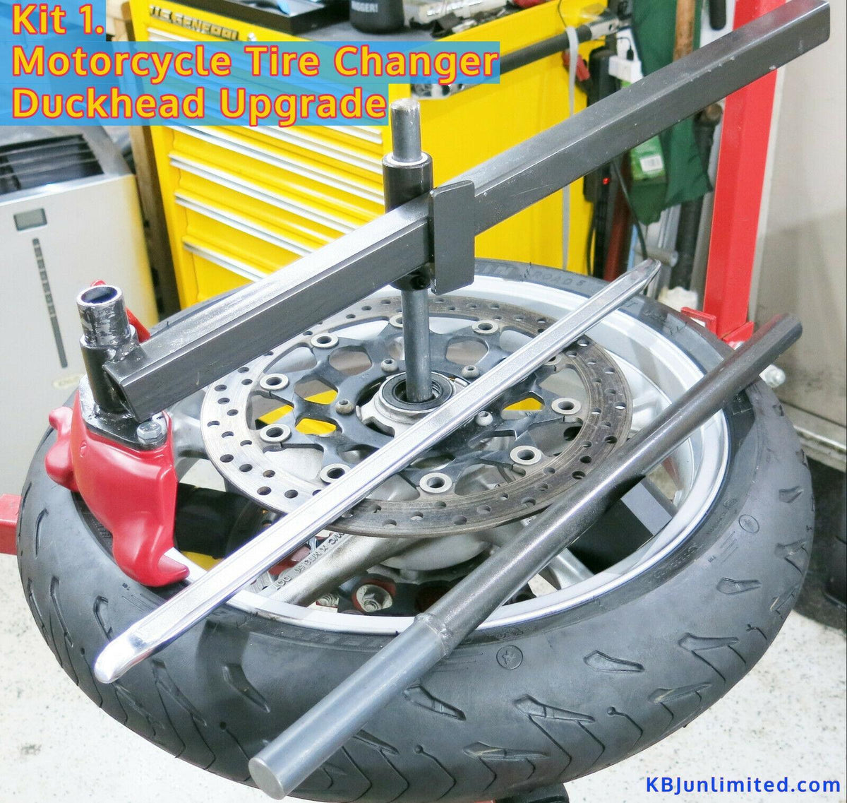 Unlimited Duckhead Upgrade for Harbor Freight. Motorcycle Manual Tire Changer