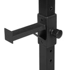 2pcs Adjustable Rack Standard Solid Steel Squat Stands Barbell Press Bench