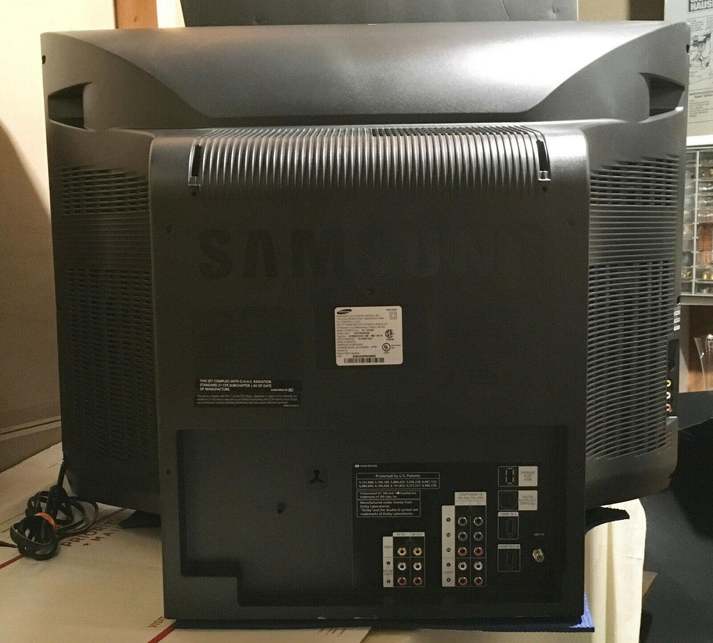 samsung tx-t2793h 27" digital 4:3 hdtv, hdmi color tv w/remote &amp; manual, 2007