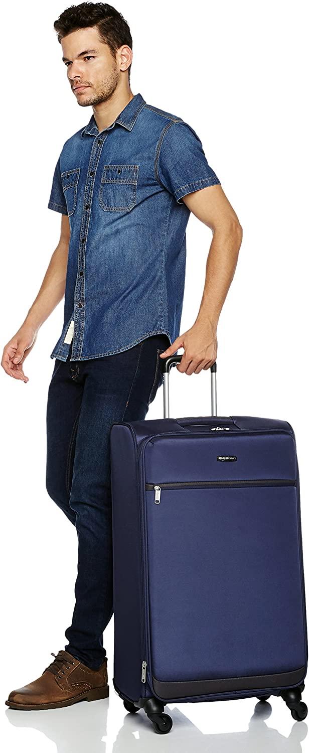 74 cm Navy Blue Softsided Check-in Trolley