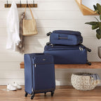 74 cm Navy Blue Softsided Check-in Trolley