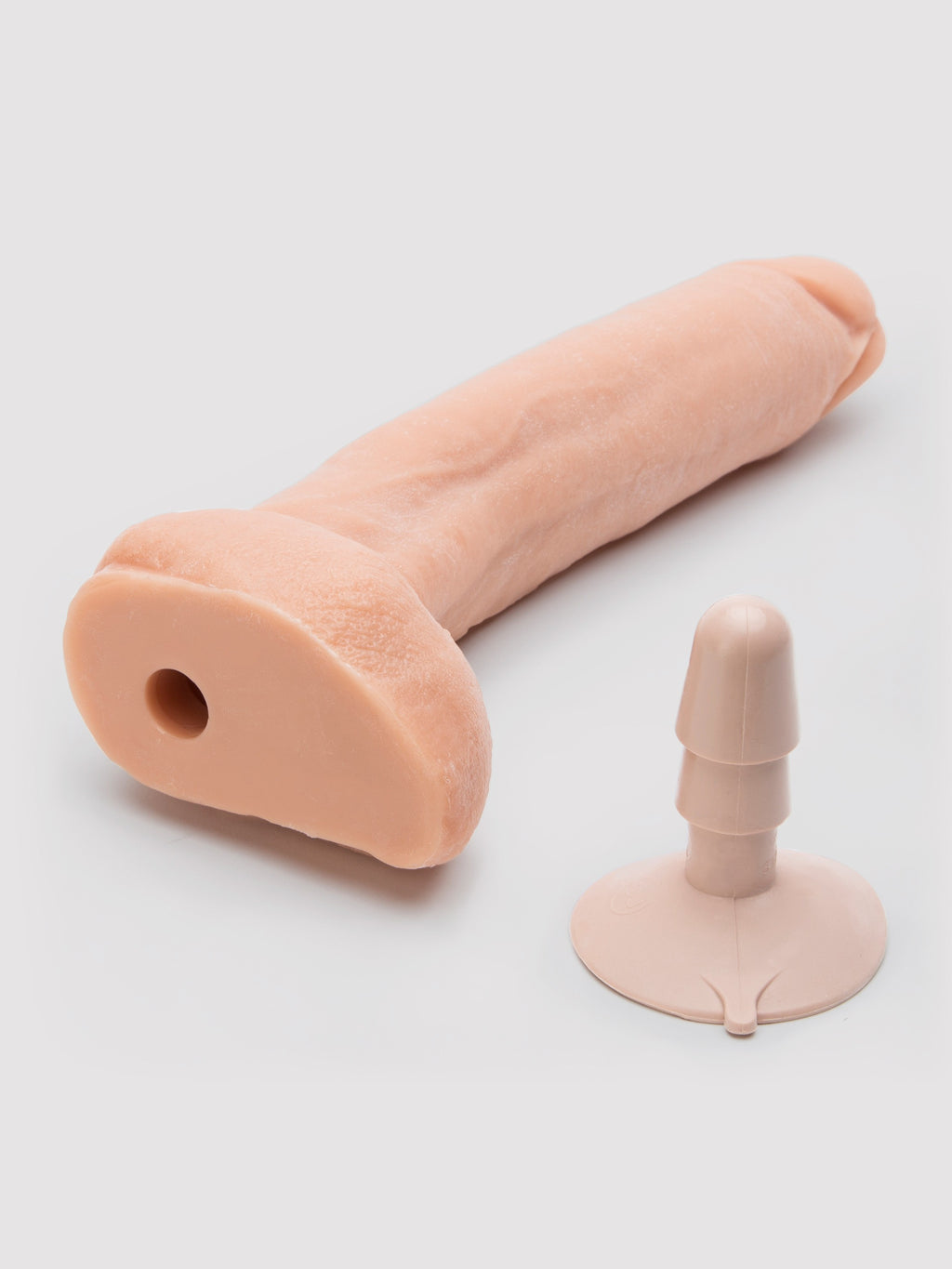 Doc Johnson Kevin Dean Realistic Vac-U-Lock Dildo 12 Inch, Flesh Pink