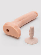 Doc Johnson Kevin Dean Realistic Vac-U-Lock Dildo 12 Inch, Flesh Pink