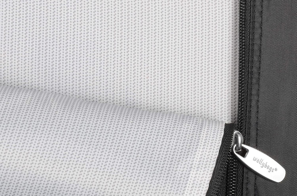 Premium Travel Garment Bag, Black, 52-Inch