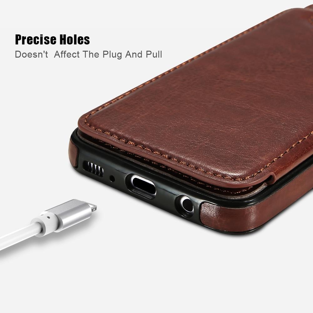 Phone Case - Luxury Flip Leather Wallet Cases For Samsung