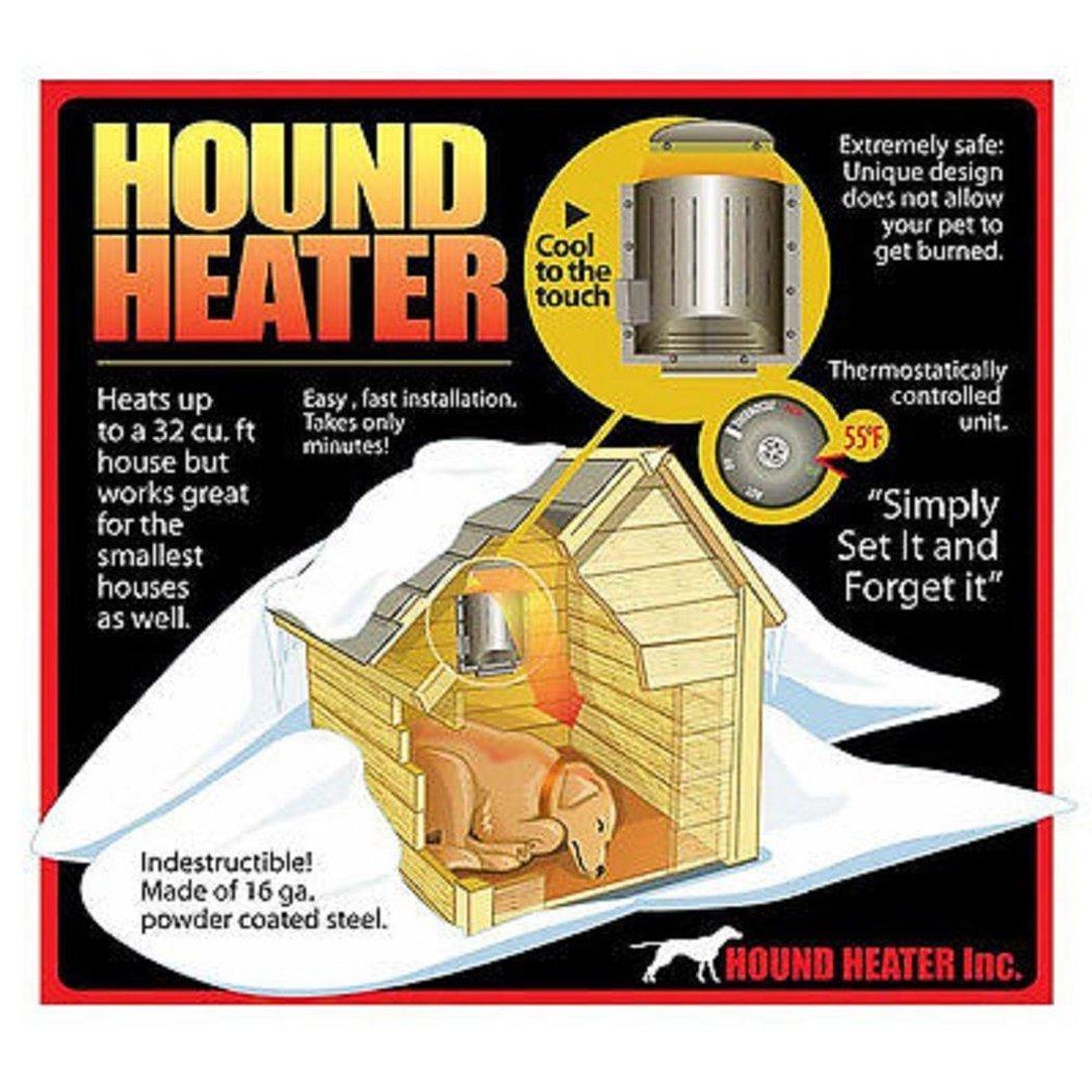 Hound Heater Dog House Furnace Deluxe With Cord Protector 110v HHF-PC NEW