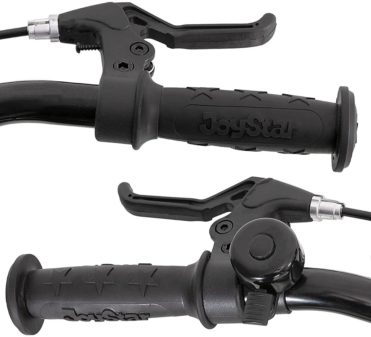 JOYSTAR Contender 18 &amp; 20 Inch Kids Mountain Bike for Boys &amp; Girls Featuring Small Steel Full Dual-Suspension Frame and 1-Speed Drivetrain with Kickstand Included Blue Black