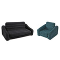 Queen Inflatable Pull-Out Sofa Bed Plus Inflatable Pull-Out Chair Sper